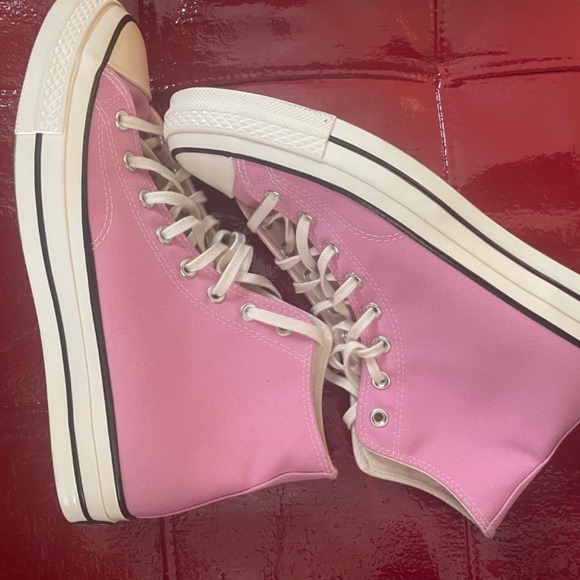 Pink Chuck Taylor Converse All Star Sneakers size 12 women’s/10 mens NWOT - Picture 3 of 4